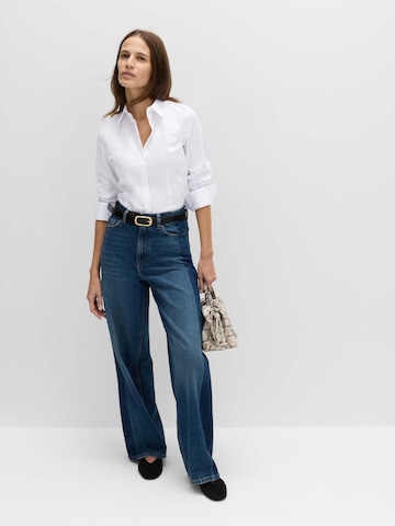 Marks & Spencer Blouse in Wit: voorkant