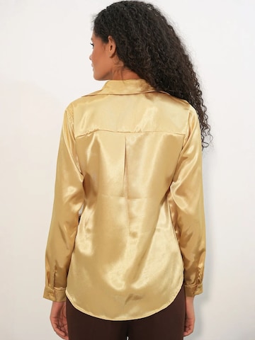 Camicia da donna di Bigdart in giallo