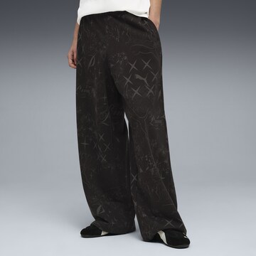 PUMA Regular Hose in Schwarz: Vorderseite