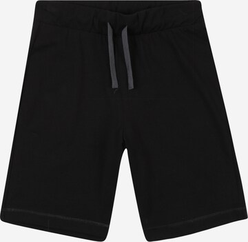 UNITED COLORS OF BENETTON Regular Shorts in Schwarz: predná strana