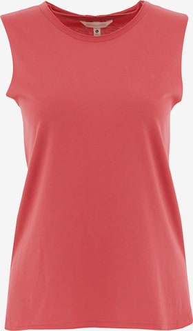 Organication Top in Red: front