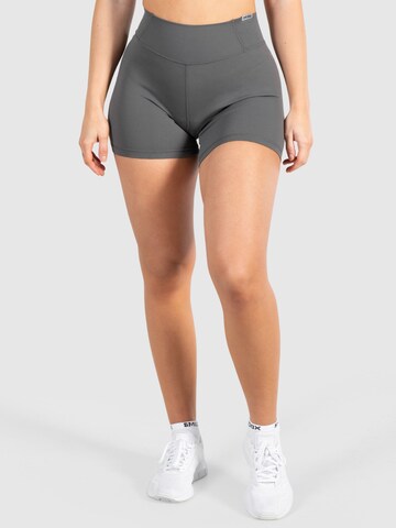 Smilodox Skinny Sportshorts 'Advance Pro' in Grau: predná strana