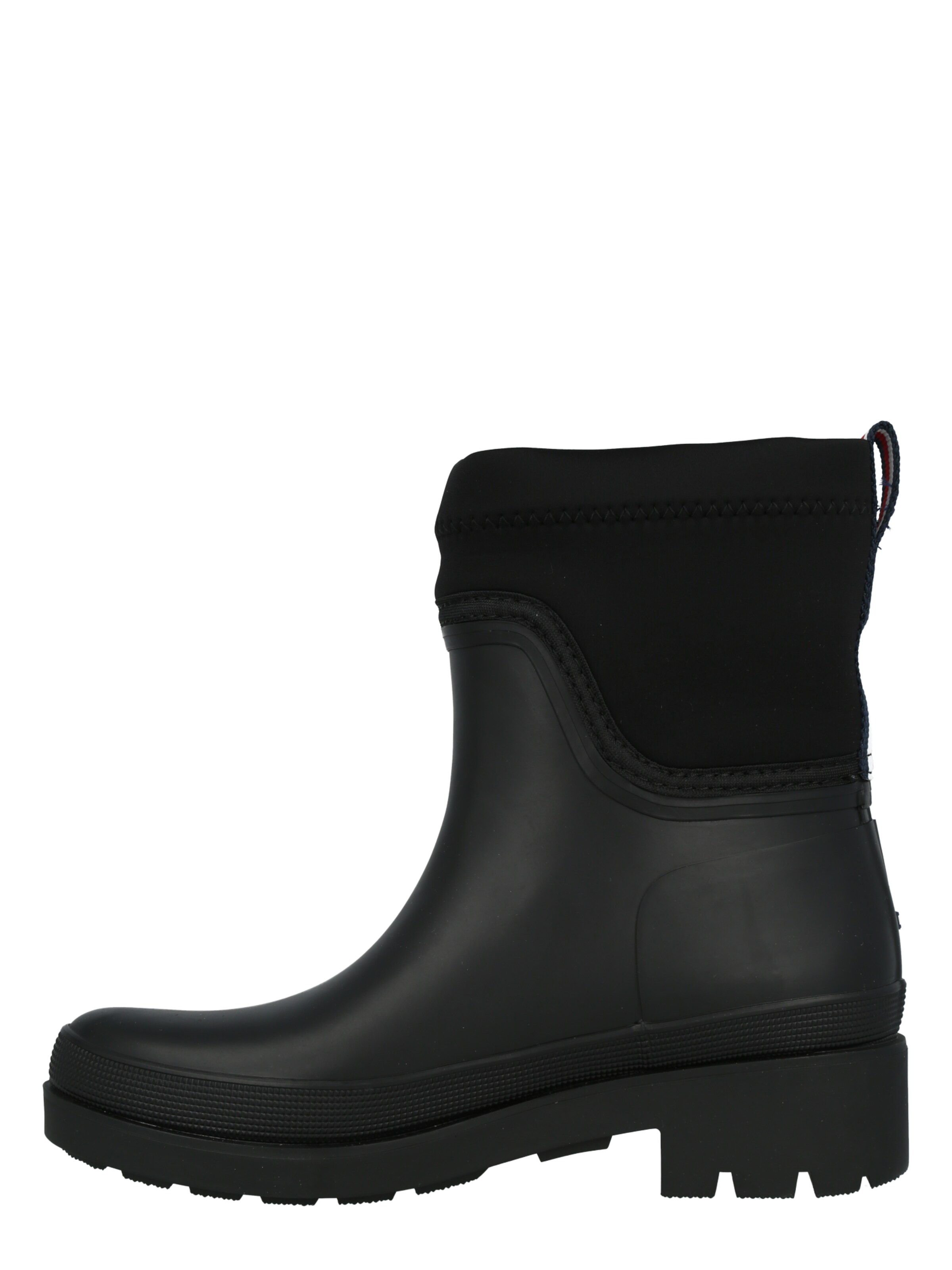 TOMMY HILFIGER Regenlaarzen in Zwart | ABOUT YOU