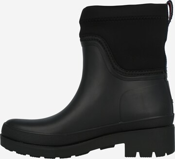 TOMMY HILFIGER Gummistiefel in Schwarz