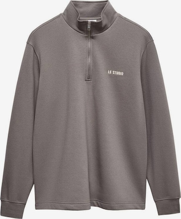 MANGO MAN Sweatshirt 'Lofta' in Grau: predná strana