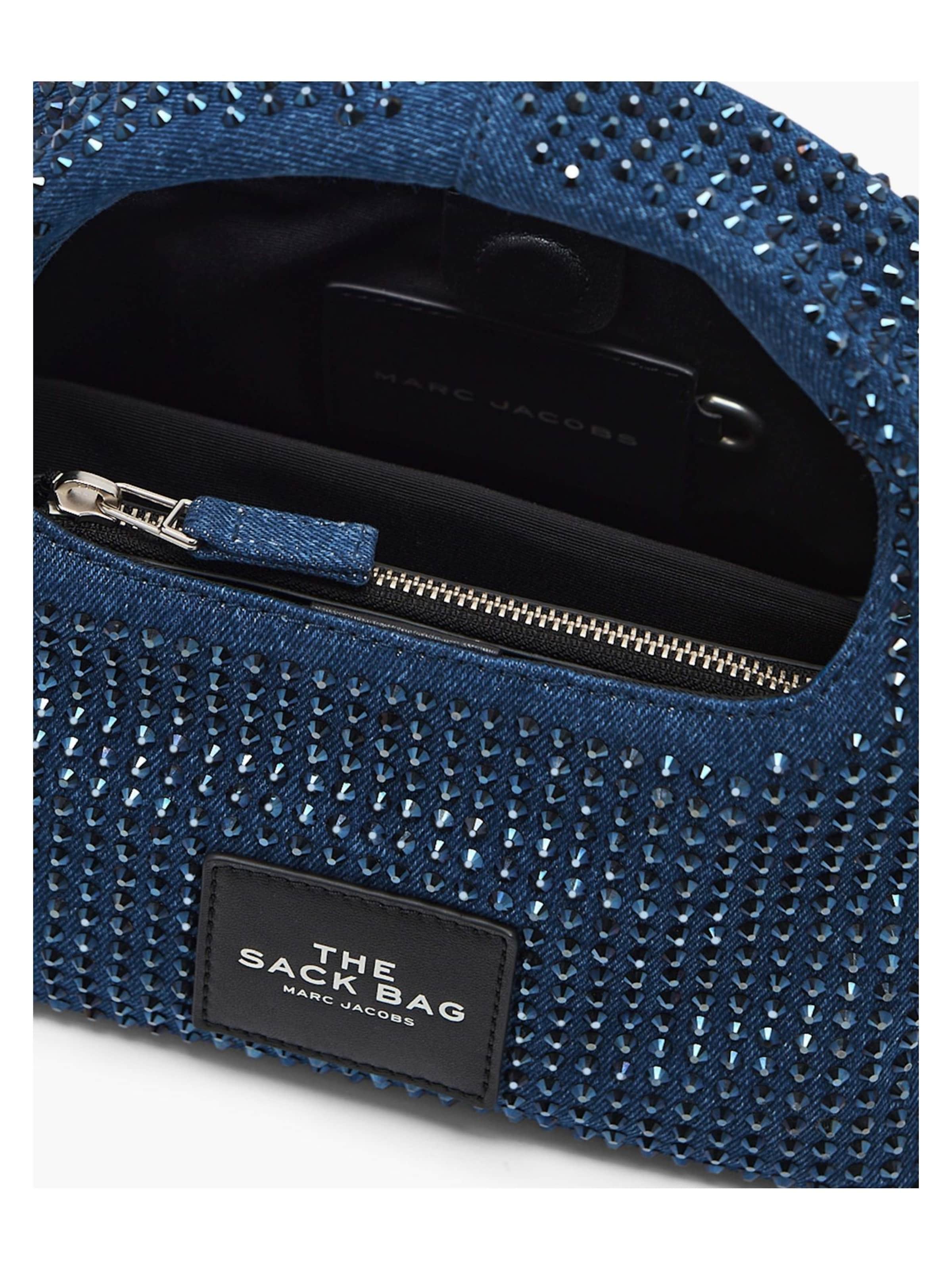 Marc Jacobs Handtas 'The Mini Sack' in Blauw