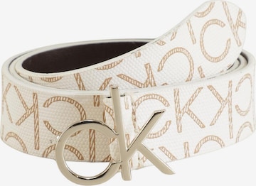 Calvin Klein Gürtel One Size in Weiß: Vorderseite