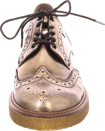 GABOR Lace-Up Shoes in Gold