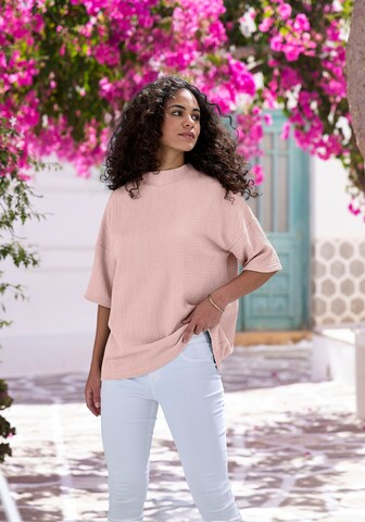 LASCANA Shirt in Pink