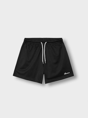 Burocs Workout Pants in Black: front