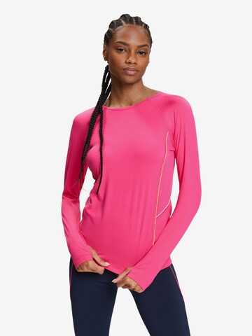 ESPRIT SPORT Functioneel shirt in Roze: voorkant