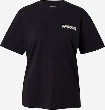 T-shirt 'S-FABER' NAPAPIJRI en noir : devant