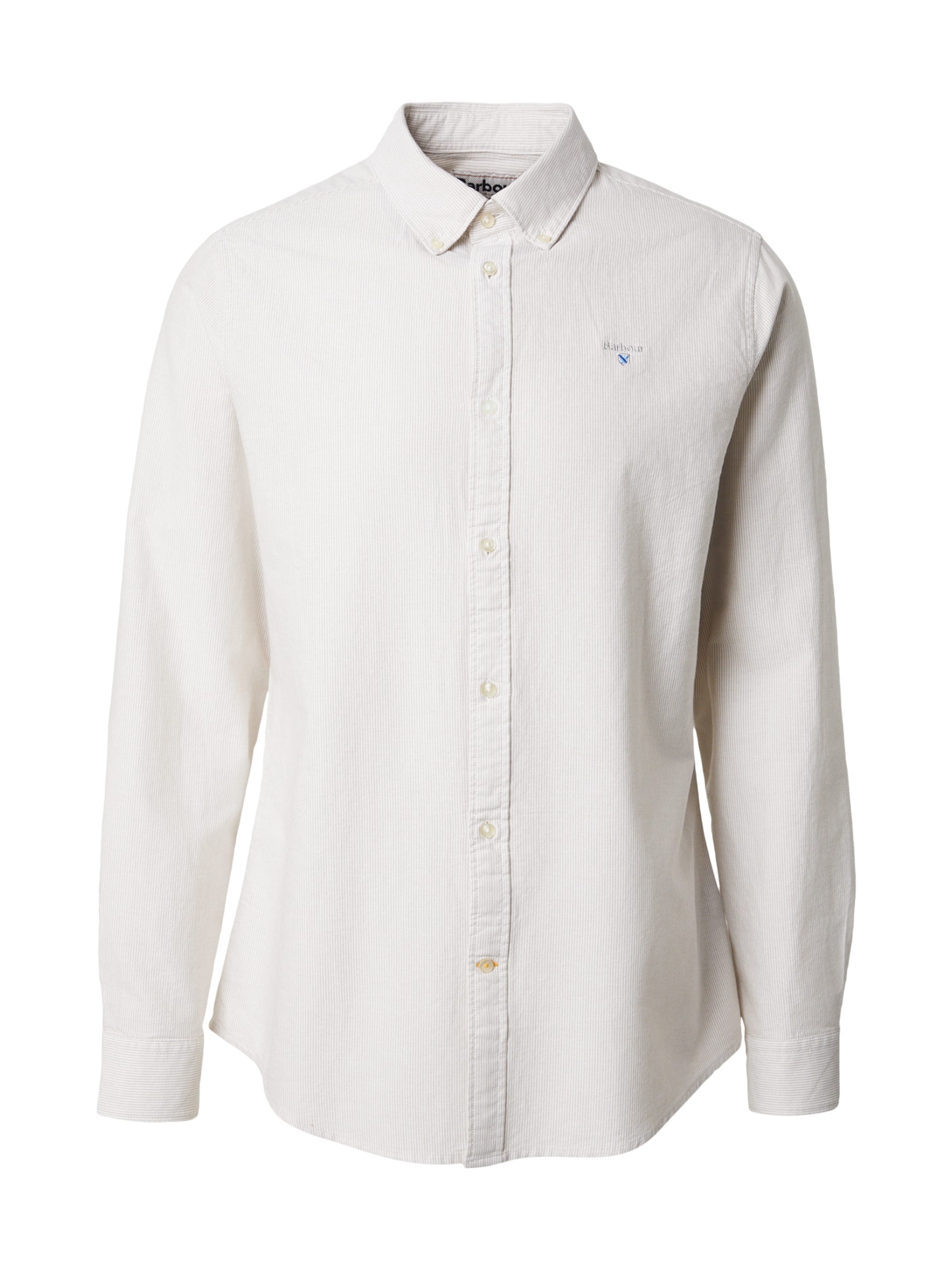 Barbour Regularny krój Koszula w kolorze szary: przód