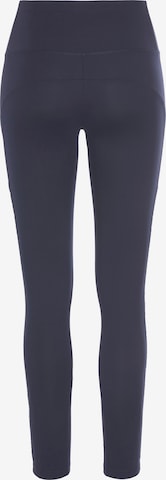 LASCANA ACTIVE Skinny Športové nohavice - Modrá