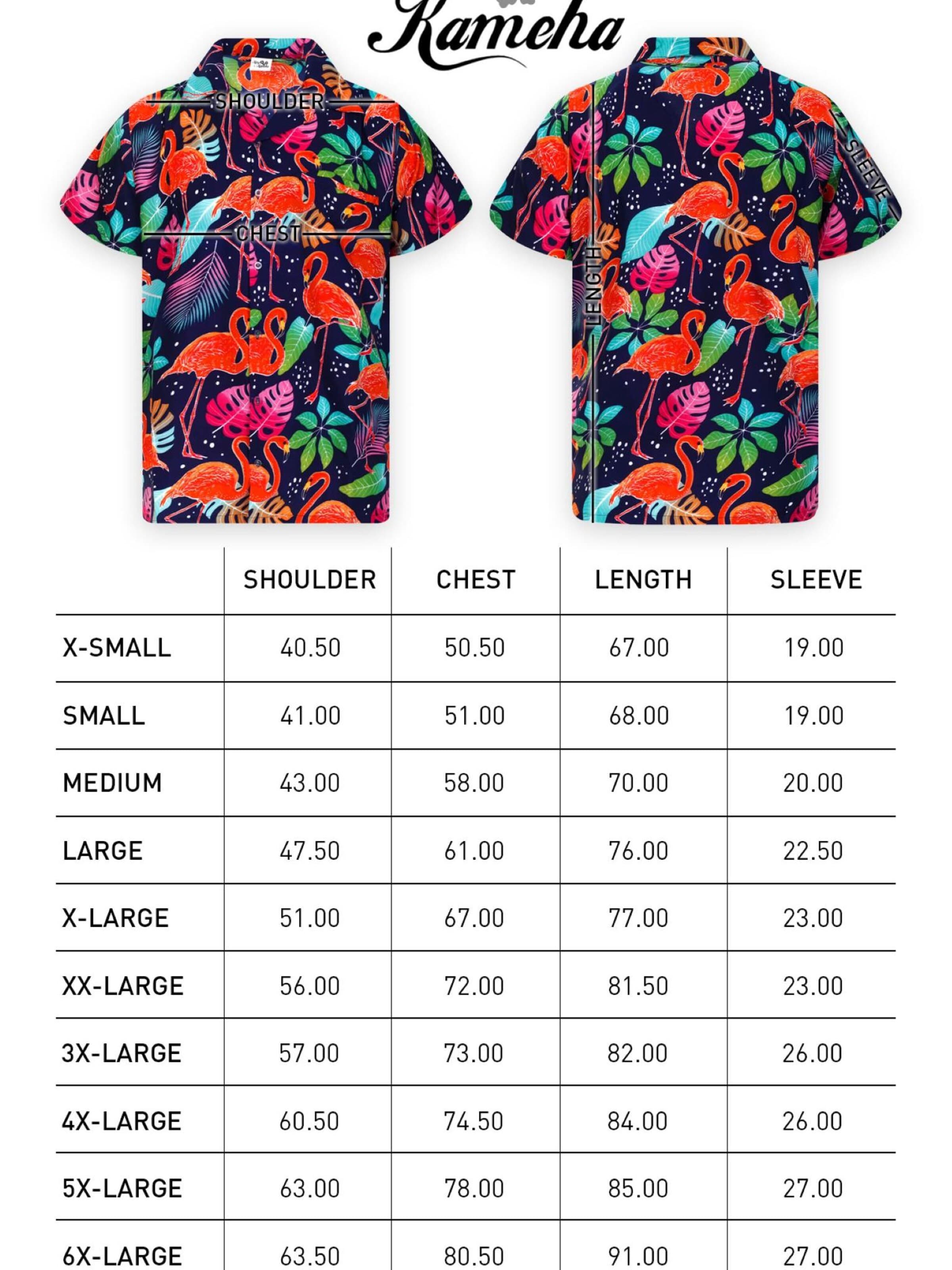 Maglietta 'Funky Flamingos' di King Kameha in blu