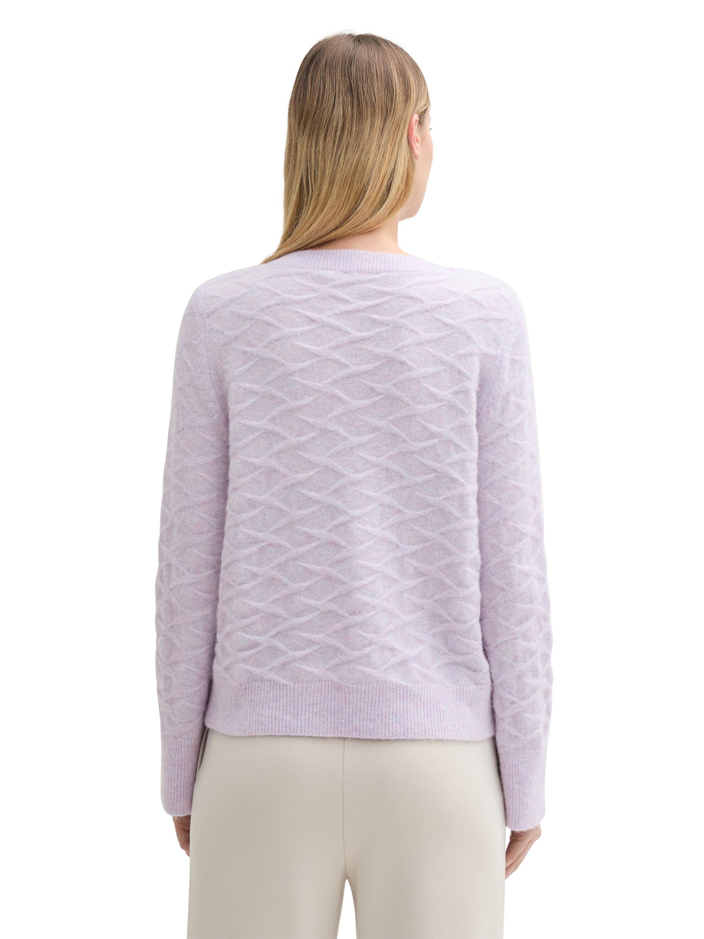 TOM TAILOR - Pullover em roxo