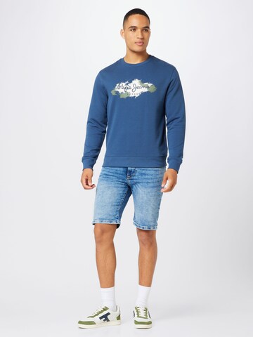 Pepe Jeans Regular Shorts 'HATCH' in Blau