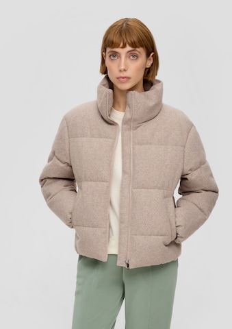 Giacca invernale di s.Oliver in beige: frontale