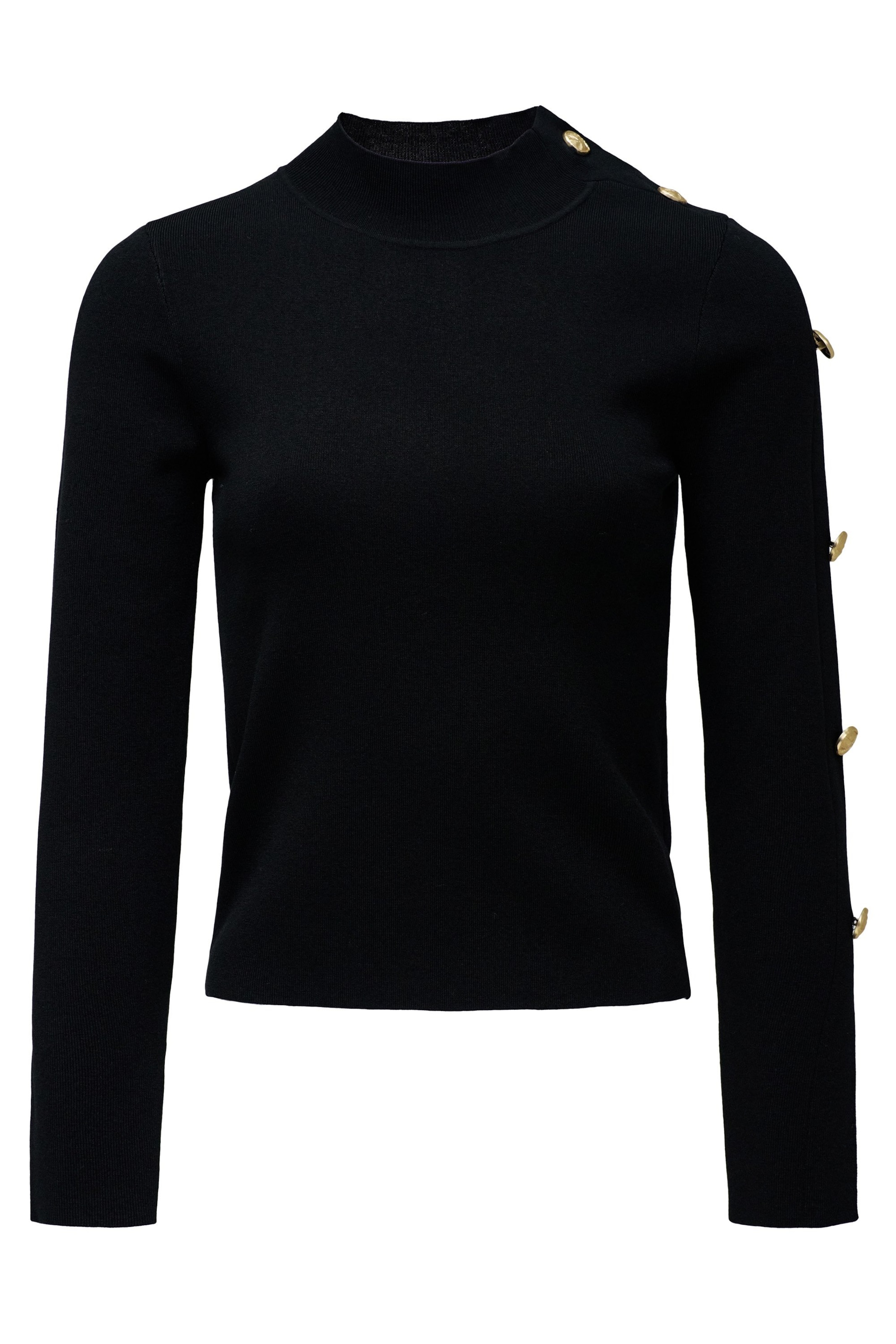 Salsa Jeans Sweater in Black: front