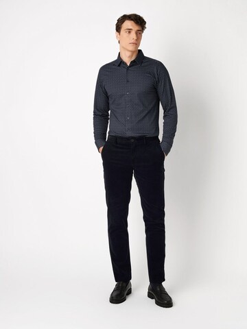 Coupe slim Chemise business DESOTO en bleu