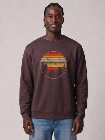 Watapparel Sweatshirt in Rood: voorkant