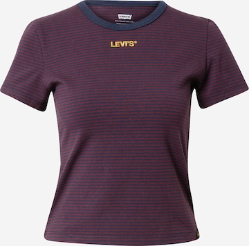 purpurinė LEVI'S ® Marškinėliai 'Graphic Rickie Tee': priekis