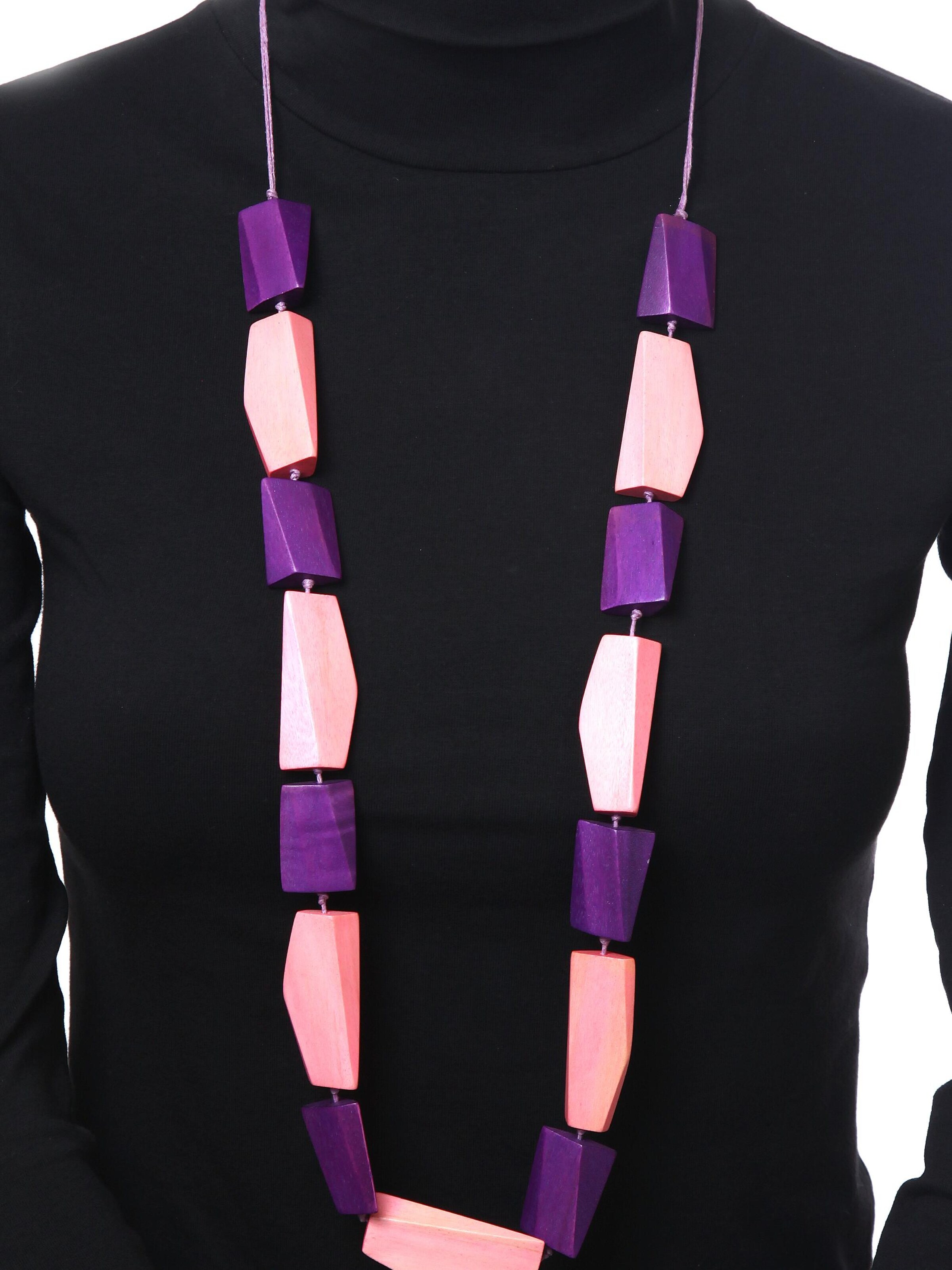 COLLEZIONE ALESSANDRO Necklace 'Hanni' in Pink