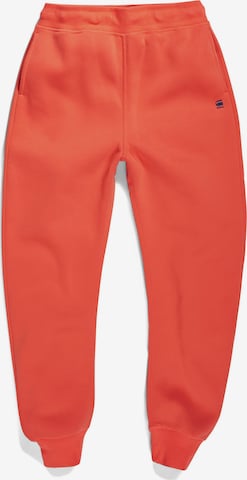 Effilé Pantalon G-Star RAW en orange : devant