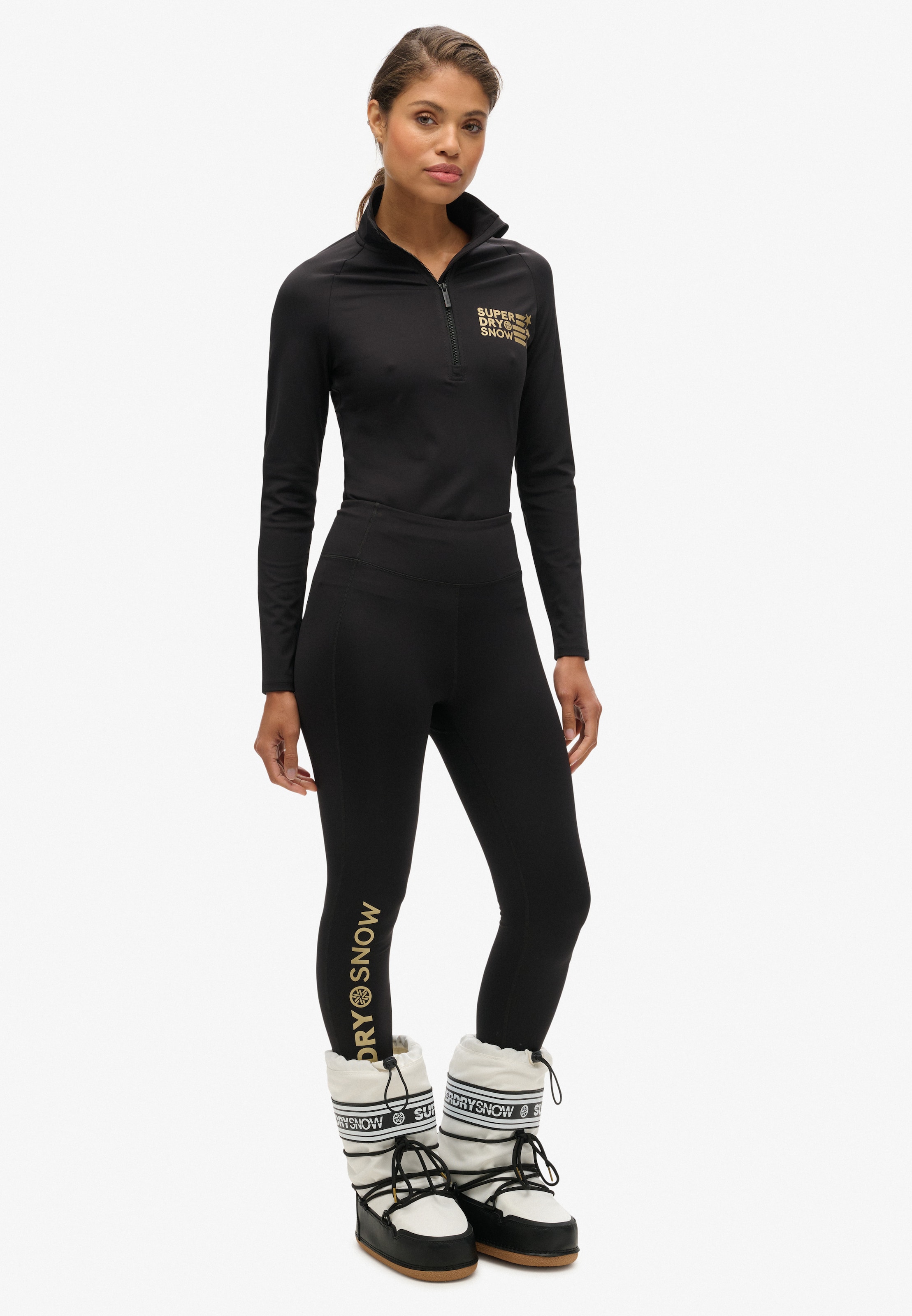 Après-ski Superdry & Co en blanc : devant