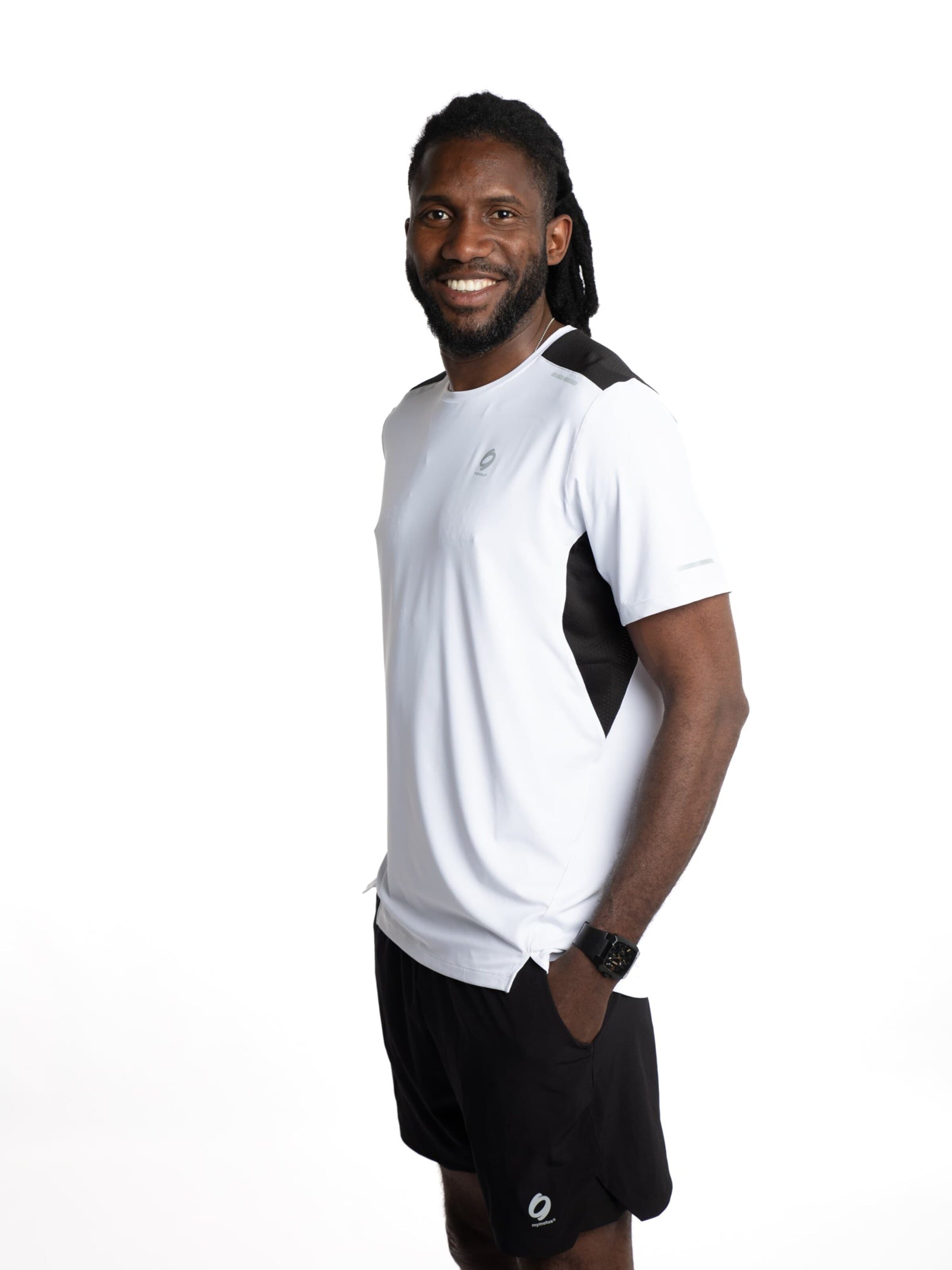 mymotus Performance shirt 'mymotus®, performance T-shirt, white, RM21' in White