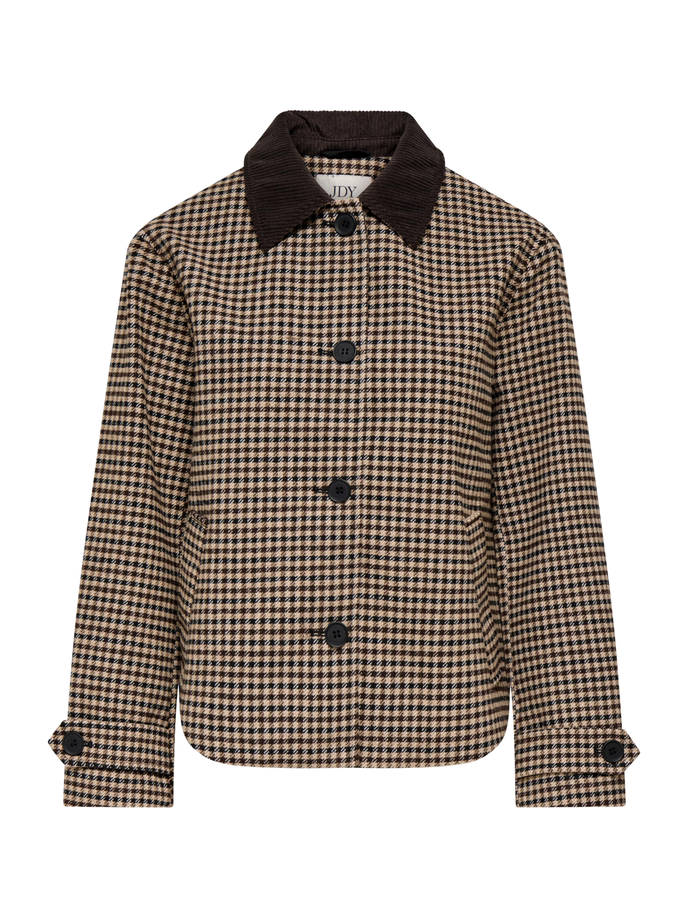 JDY Between-season jacket 'JDYValerie' in Brown: front