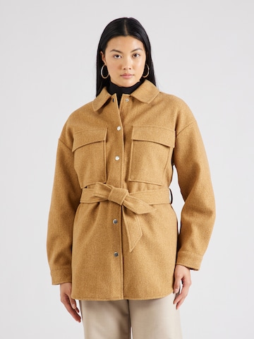 ONLY Between-Seasons Coat 'NEA' in Brown: front