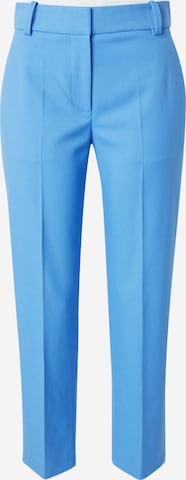 Pantaloni con piega frontale di TOMMY HILFIGER in blu: frontale