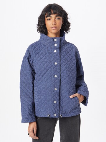 Lollys Laundry Between-Season Jacket 'Phoenix' in Blue: front