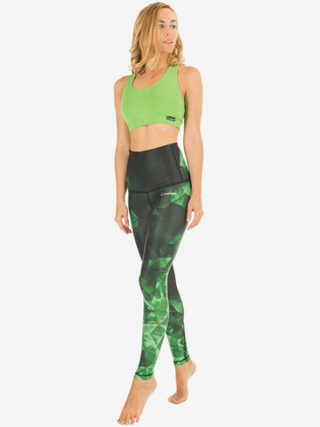 Winshape - Skinny Calças de desporto 'HWL102' em verde