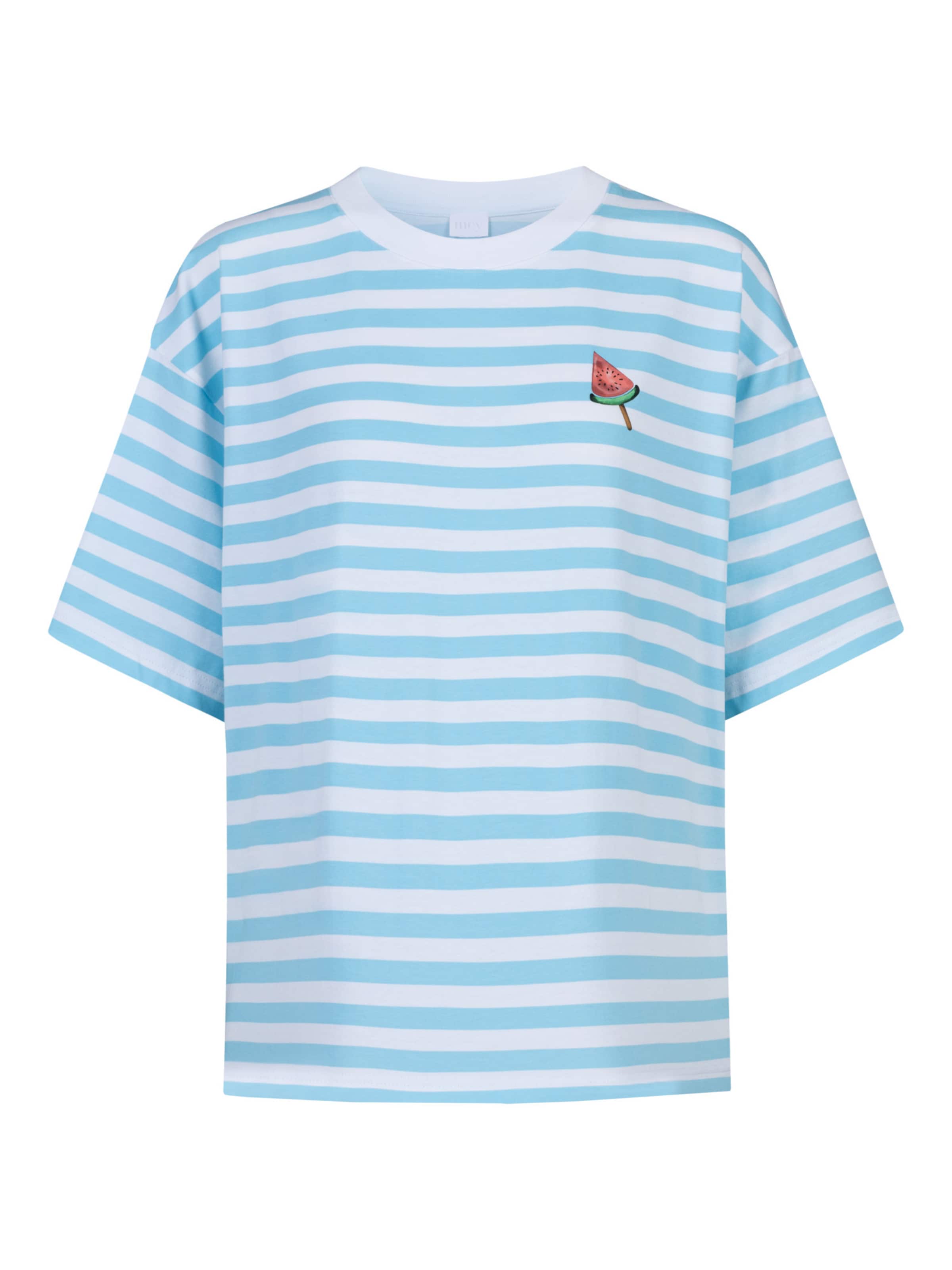 Mey Shirt 'Straight Waves' in Blue: front