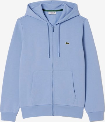 Veste de survêtement LACOSTE en bleu : devant