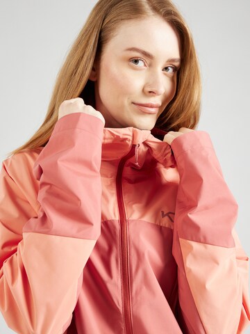 Kari Traa Outdoor Jacket 'THALE' in Orange