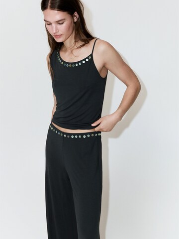 MANGO Regular Hose 'NANA' in Grau