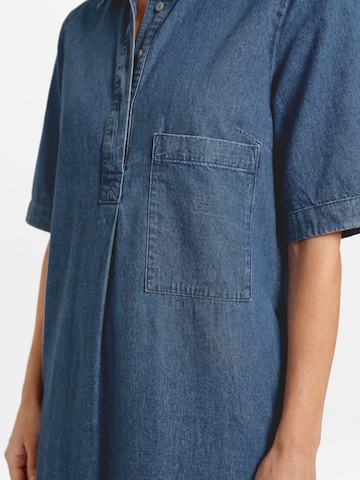 Marie Lund Blousejurk ' Lisa ' in Blauw
