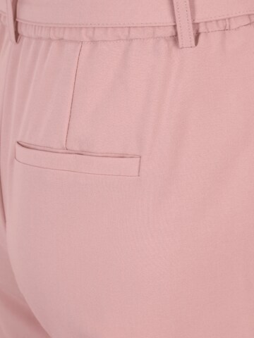 Coupe slim Pantalon 'PCBOSELLA' Pieces Petite en rose
