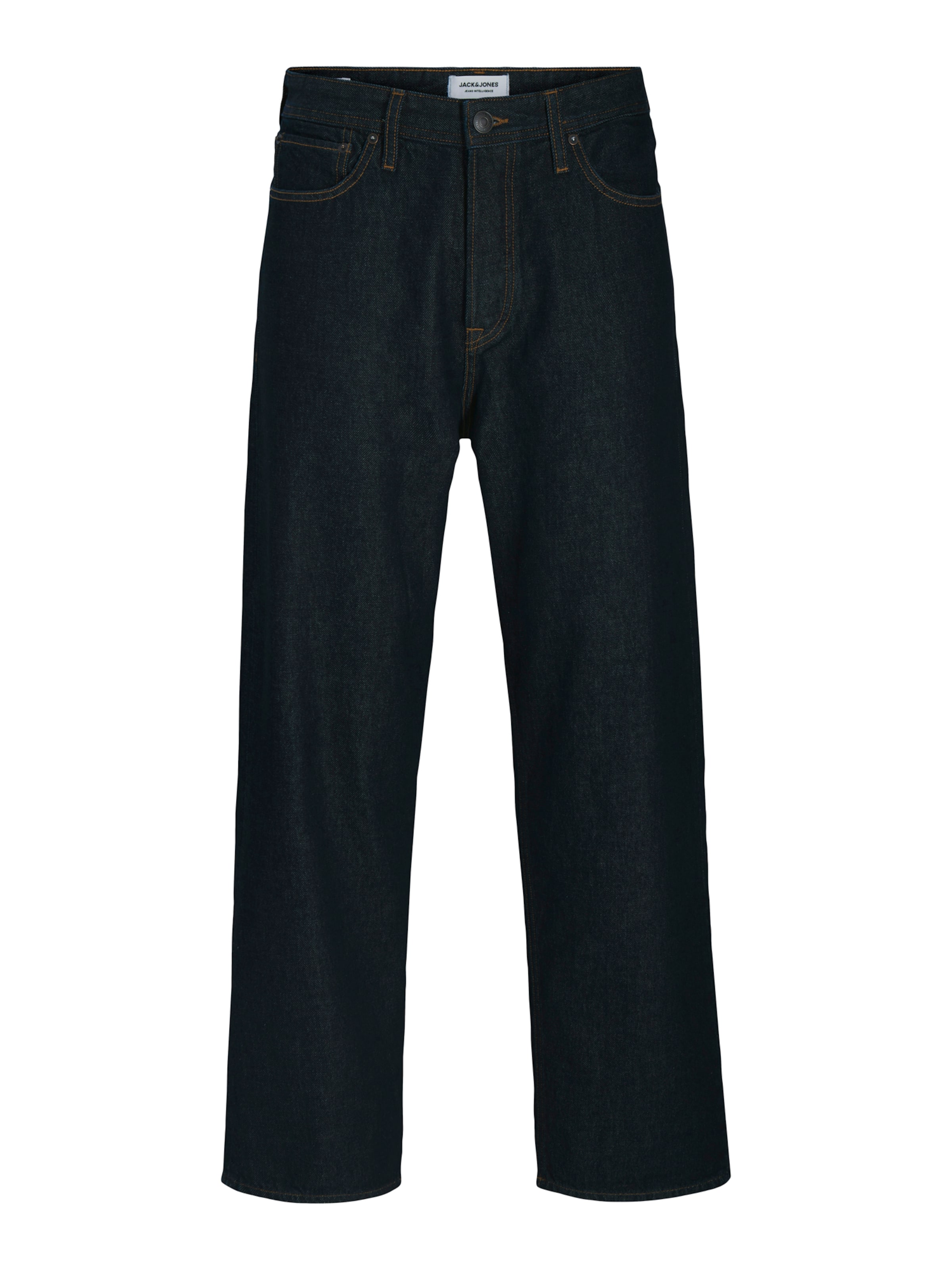 JACK & JONES Baggy Jeans 'JJIALEX JJORIGINAL' in Blau: Vorderseite