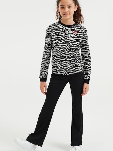Evazați Leggings de la WE Fashion pe negru