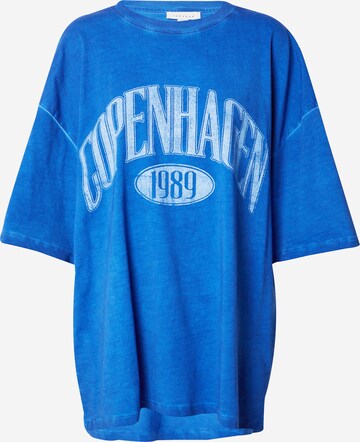 TOPSHOP Shirt 'Copenhagen' in Blue: front