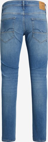 Coupe slim Jean 'LIAM' JACK & JONES en bleu