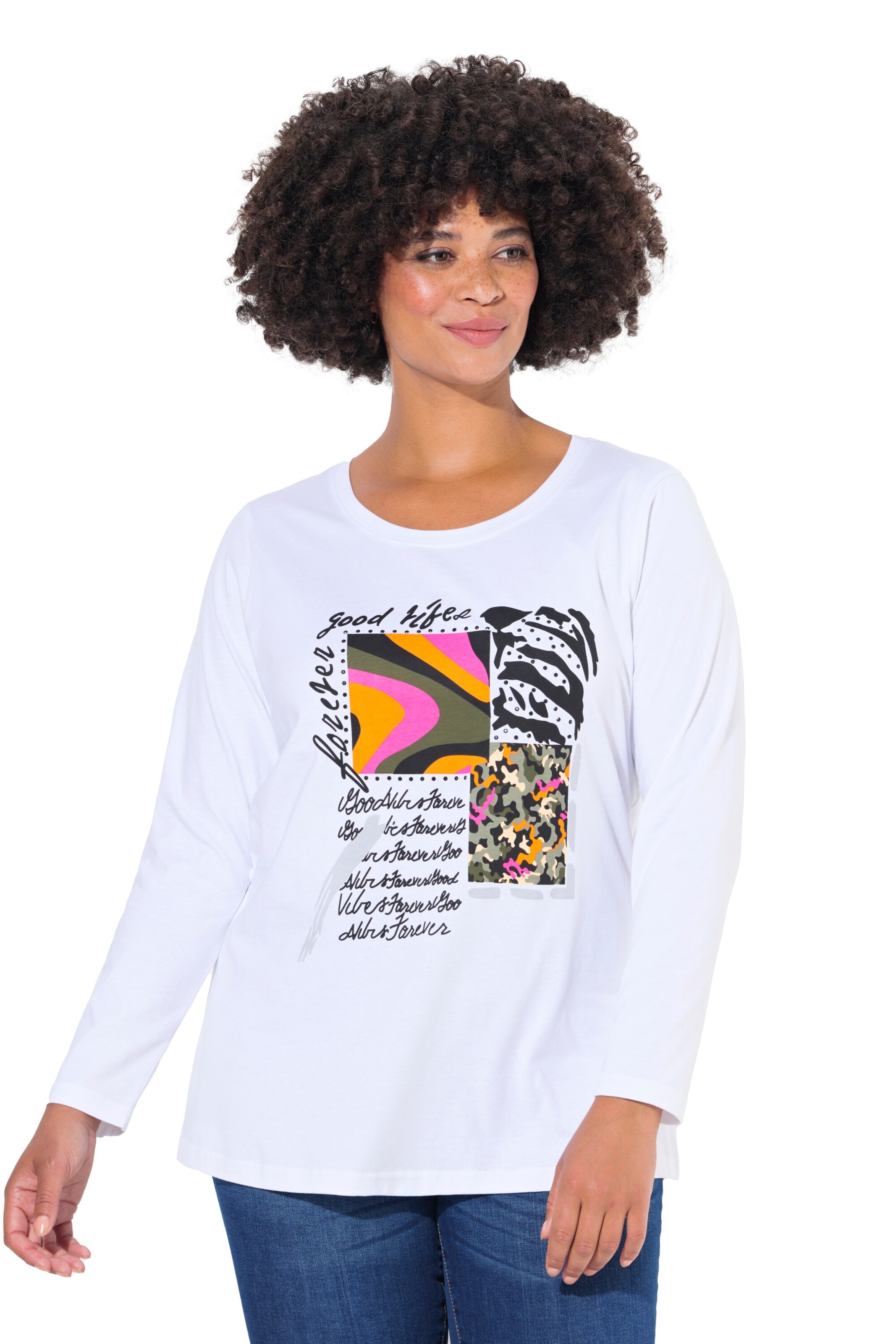 T-shirt Angel of Style en blanc : devant