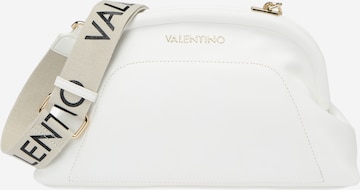 VALENTINO Crossbody Bag 'Cerniera' in White: front