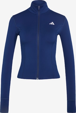 ADIDAS PERFORMANCE - Chaqueta de chándal 'Studio' en azul: frente
