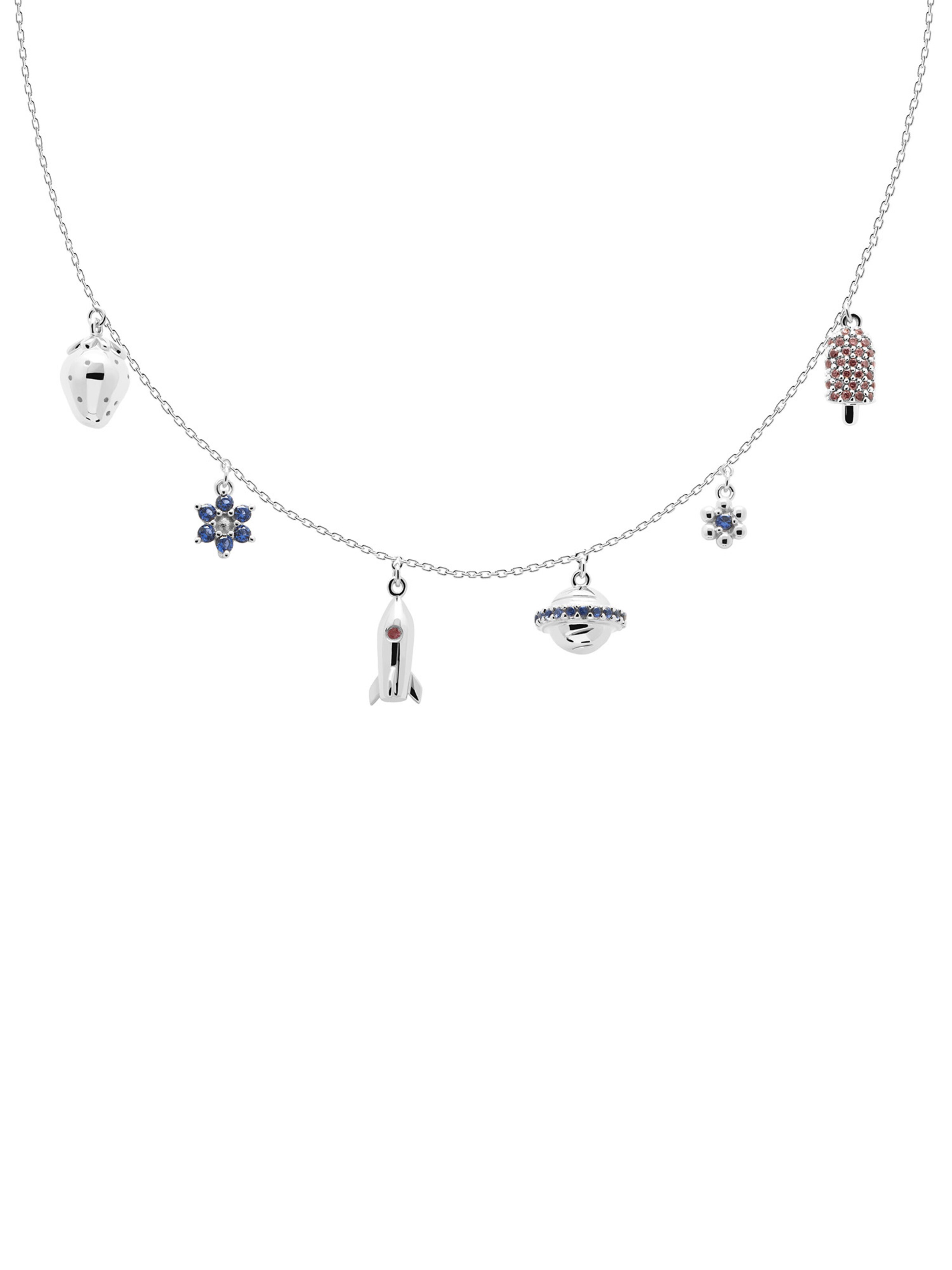 Bijou P D PAOLA en argent : devant