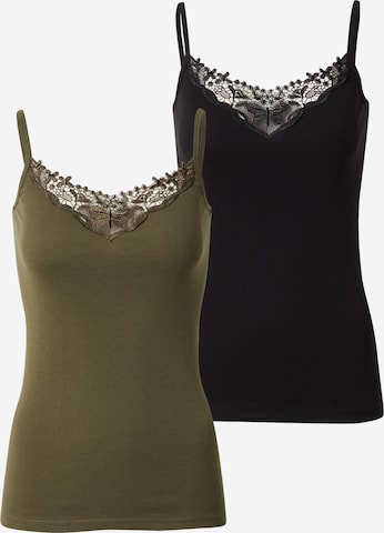 Top 'ONLKira' di ONLY in verde: frontale